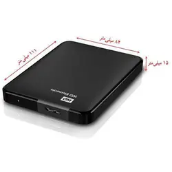 هارد اکسترنال وسترن دیجیتال Western Digital Elements ظرفیت 1 ترابایت
