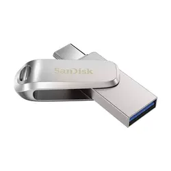 فلش ۱۲۸ گیگ سن دیسک SanDisk Dual Drive Luxe OTG Type-C USB3.1