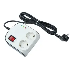 محافظ برق یخچال فریزر ۲ خانه ارت دار پارت الکتریک با کابل ۳ متری PE8789