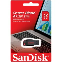 فلش ۳۲ گیگ سن دیسک SanDisk Cruzer Blade USB2.0