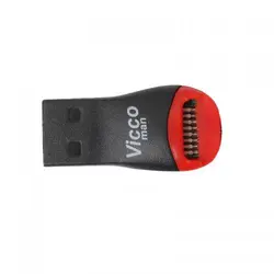 کارت حافظه ۱۲۸ گیگ ویکومن Vicco Man Final 600x Plus U3 C10 90MB/s بدون خشاب + رم ریدر