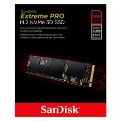 حافظه SSD سن دیسک  SANDISK 500GB NVMe 3D M.2