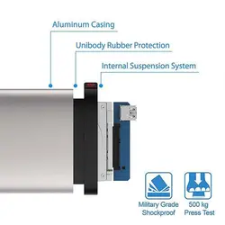 هارد اکسترنال سیلیکون پاور مدل A85 ظرفیت 2 ترابایت