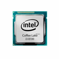 پردازنده مرکزی اینتل سری Coffee Lake مدل i3 8100 - فروشگاه اینترنتی حجره