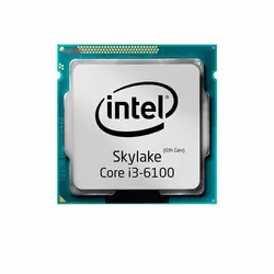 پردازنده مرکزی اینتل سری Skylake مدل Core i3 6100 - فروشگاه اینترنتی حجره