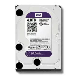 هارد دیسک اینترنال وسترن دیجیتال سری بنفش ظرفیت 4 ترابایت
