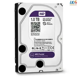 هارددیسک اینترنال وسترن دیجیتال سری Purple wd10purz ظرفیت 1 ترابایت