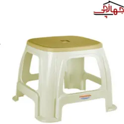 چهارپایه ی دو رنگ ناصر پلاستیک کد 918