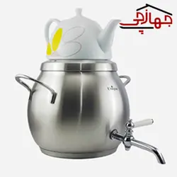 کتری و قوری شیردار 5/5 لیتر استیل یونیک مدل UN-7207