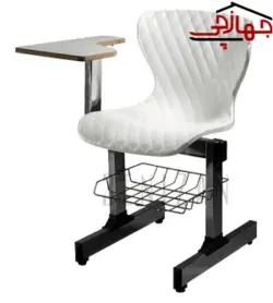 نیمکت دیاموند تک نفره آموزشی با جاکتابی بنیزان کد B 207 A