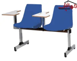 نیمکت LX دو نفره آموزشی بنیزان کد 408
