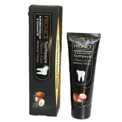 خمیردندان کربن فعال و روغن نارگیل پرونایس