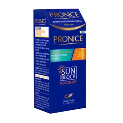 کرم ضد آفتاب بی رنگ خاویار پرونایس حجم 50mL