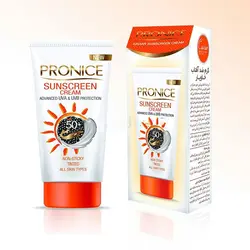 کرم ضدآفتاب بژ روشن پرونایس SPF50 خاویار حجم 50 میل