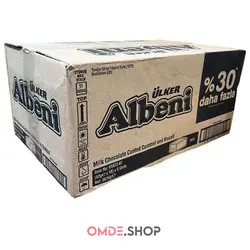شکلات آلبنی دوبل اولکر عمده 6 بسته 18 عددی