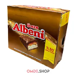 شکلات آلبنی دوبل اولکر عمده 6 بسته 18 عددی