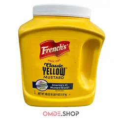 سس خردل فرنچ عمده 4 عدد 3 کیلویی