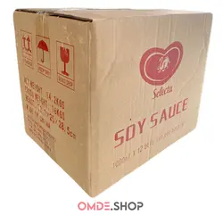 سس سویا سلکتا 1 لیتری عمده 12 عددی