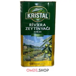 روغن زیتون کریستال KRiSTAL عمده 4 عدد 5 لیتری
