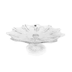 قاب شیرینی پایه دار کریستال تانگو LEON BC0508