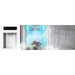 یخچال و فریزر ساید بای ساید 27 فوت اسنوا مدل SN8-2261SS