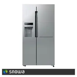یخچال و فریزر ساید بای ساید 32 فوت اسنوا مدل SN8-2340SS
