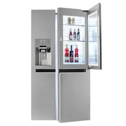 یخچال و فریزر ساید بای ساید 34 فوت دوو مدل D2S-0034SS