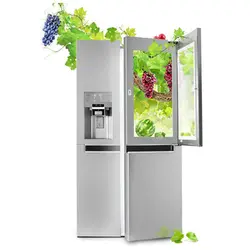 یخچال و فریزر ساید بای ساید 34 فوت دوو مدل D2S-0034SS