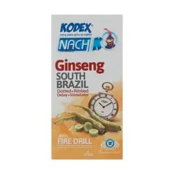 ویژگی،قیمت و خرید کاندوم تاخیری جینسینگ کدکس مدل Ginseng بسته 12 عددی