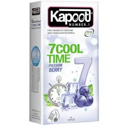 ویژگی،قیمت و خرید کاندوم کاپوت مدل 7 COOL TIME بسته 12 عددی