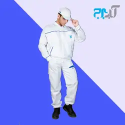 لباس کار کاپشن - شلوار سفید کناف سایز دوایکس لارج ( 2XL )