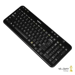 کیبورد بی سیم لاجیتک مدل  logitech K360 با حروف فارسی