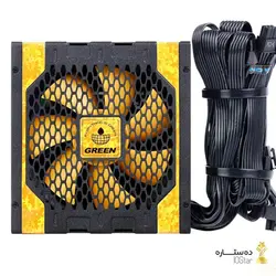منبع تغذیه گرین مدل  GREEN GP550A-UK PLUS