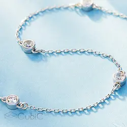 پابند نقره کوبیک QB-6604