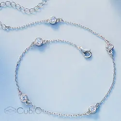 پابند نقره کوبیک QB-6604