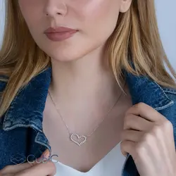 گردنبند نقره کوبیک QN-0306