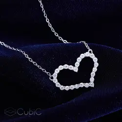 گردنبند نقره کوبیک QN-0306