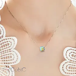 گردنبند نقره کوبیک QN-1205