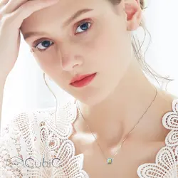 گردنبند نقره کوبیک QN-1205