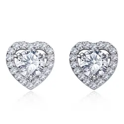 گوشواره نقره کوبیک QE-0707