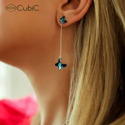 گوشواره نقره کوبیک QP_9209