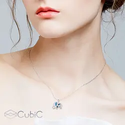 گردنبند نقره کوبیک QN-9312