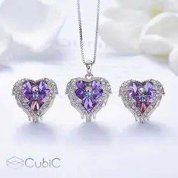 نیم ست نقره کوبیک QP-4014