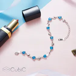 دستبند نقره کوبیک QB-0302