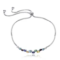 دستبند نقره کوبیک QB-0505