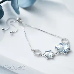 دستبند نقره کوبیک QB-6605