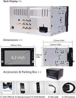 ضبط و مانیتور صفحه نمایش لمسی ماشین  EINCAR