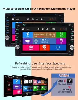 ضبط و مانیتور صفحه نمایش لمسی ماشین  EINCAR