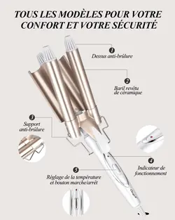 اتو و فر کننده مو   CkeyiN