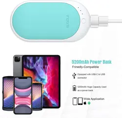 گرم کن دستی شارژِی و پاوربانک مارک